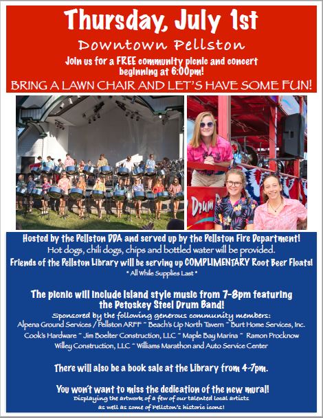 community picnic flyer